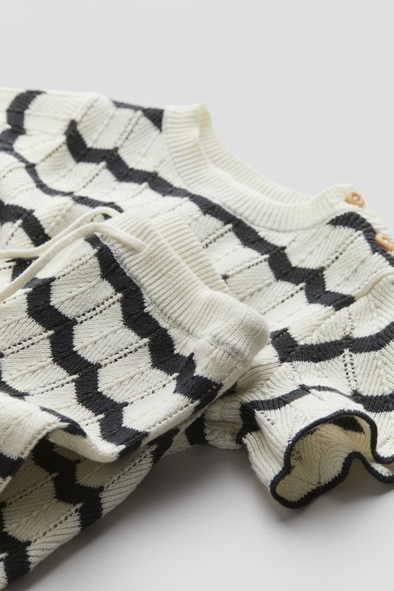 2-piece Pointelle-knit Set | H&M (US + CA)
