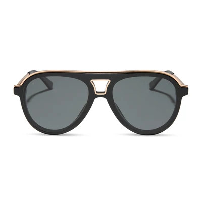 TOSCA III - BLACK + GREY + POLARIZED SUNGLASSES | DIFF Eyewear