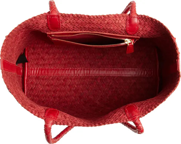 Handwoven Leather Tote | Nordstrom