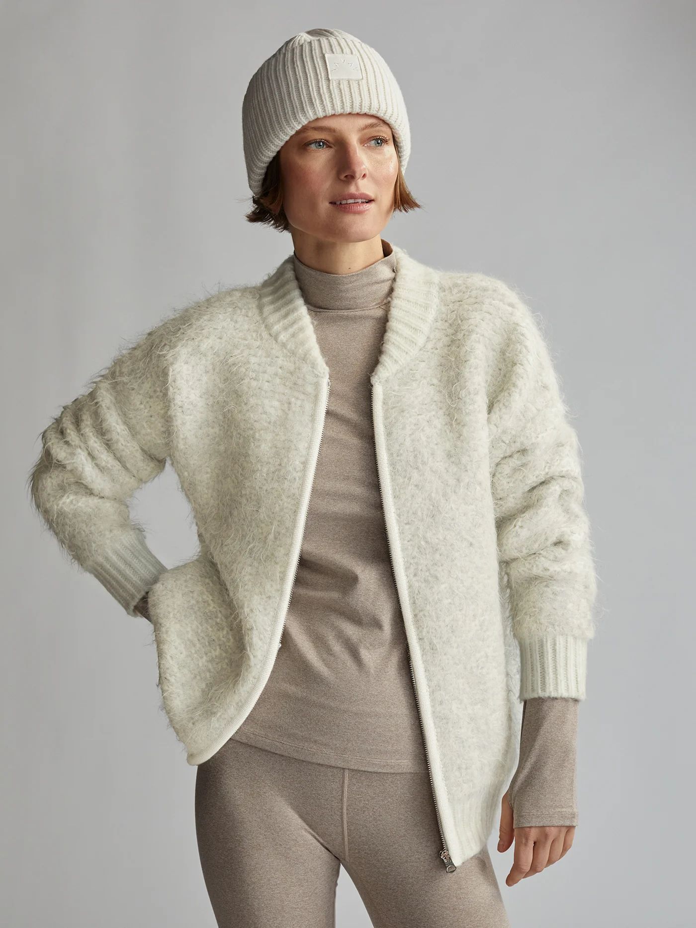 Reimont Fluffy Bubble Knit JacketEscape to the mountains in our Reimont knit jacket, an elegant l... | Varley USA