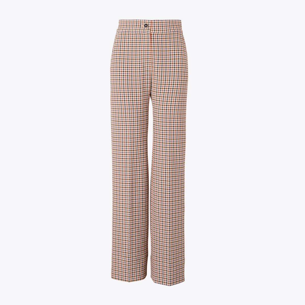 Plaid Wide-Leg Pant | Tory Burch (US)