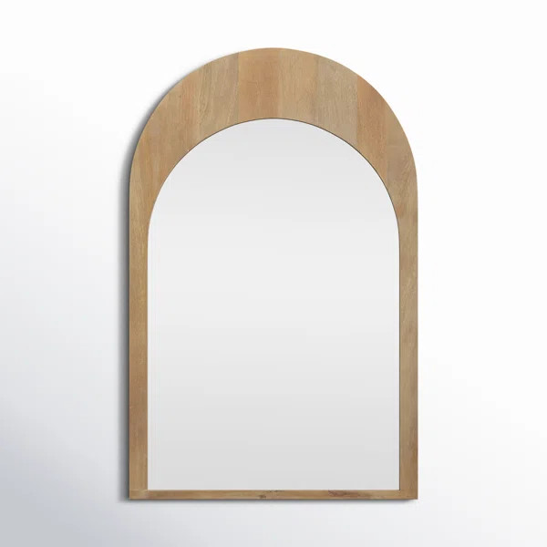 Vixe Solid Wood Arch Wall Mirror | Joss & Main