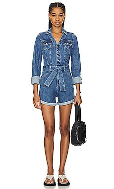 PAIGE Maggy Romper in Tracey from Revolve.com | Revolve Clothing (Global)