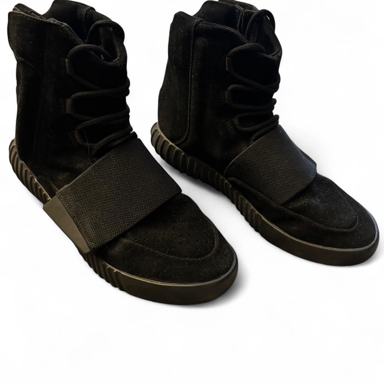 Yeezy Men's Sneakers - Black - US 9 | Depop US