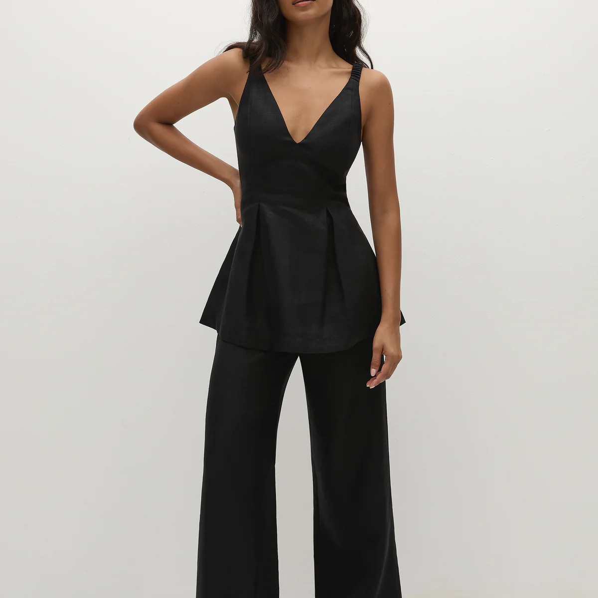 Lulea Pant Black | Faithfull (AU)