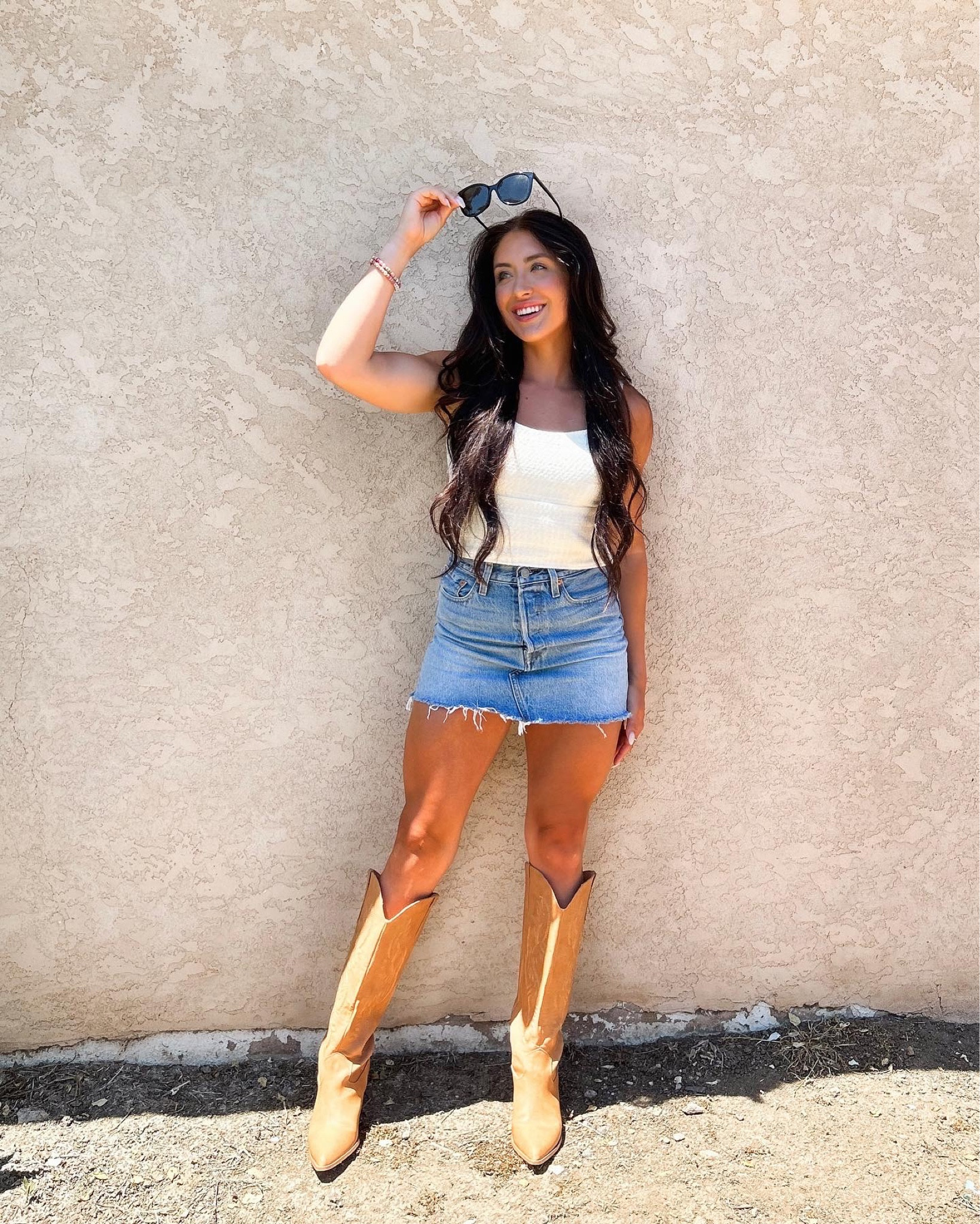 Coastal cowgirl vibes for the 4th! 🇺🇸❤️🤸🏻‍♂️🧨👢

#LTKunder50 #LTKFind #LTKsalealert