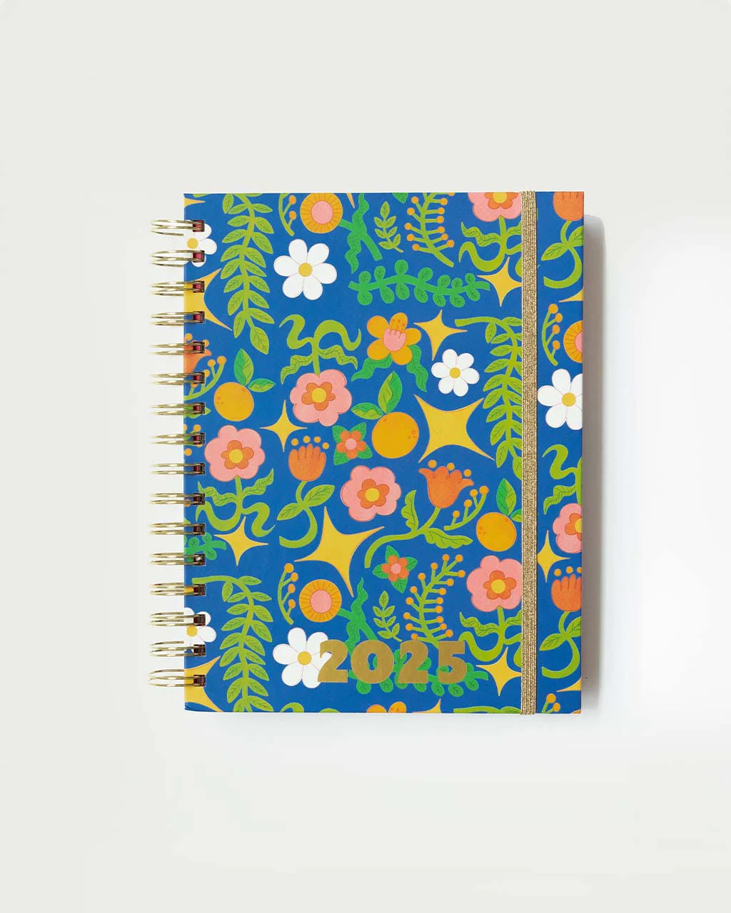 Medium 12-Month Annual Planner - Flowers and Plants | ban.do