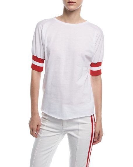 Sunkissed Cotton T-Shirt | Neiman Marcus