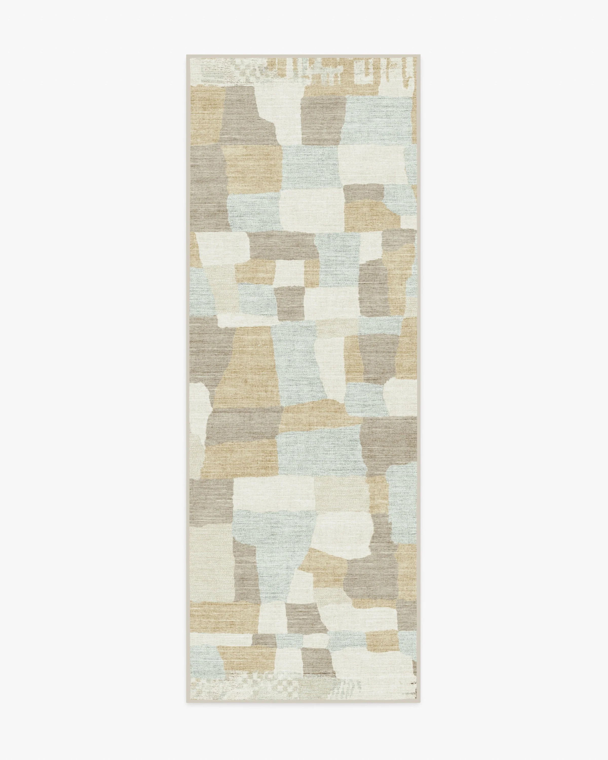 Boulder Neutral & Grey Flatwoven Rug by The Local Project | Ruggable