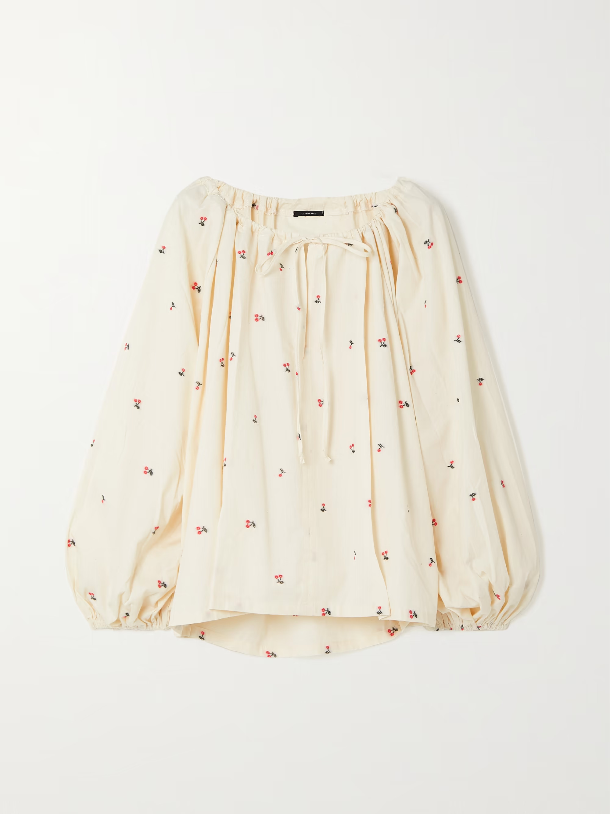 Jamila oversized embroidered cotton shirt | NET-A-PORTER (US)
