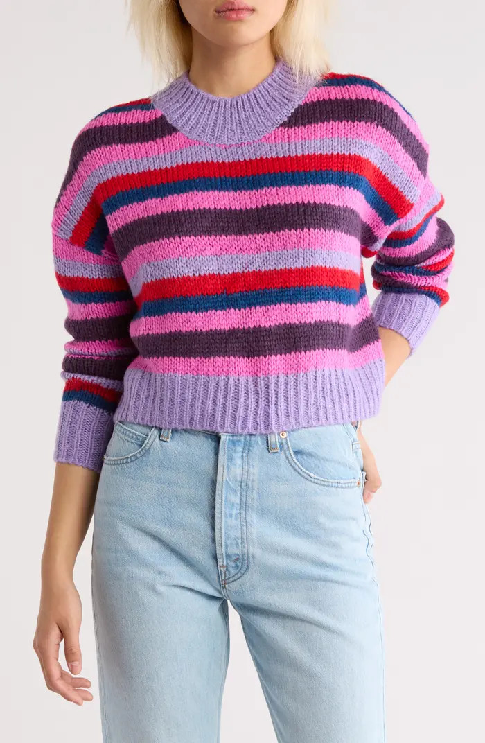 Cotton Emporium Stripe Sweater | Nordstromrack | Nordstrom Rack