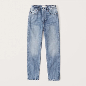 Curve Love High Rise Mom Jeans | Abercrombie & Fitch (US)