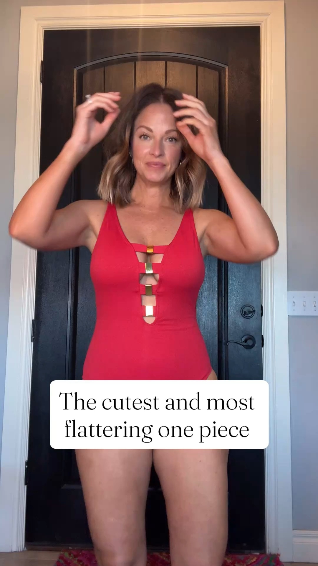 The cutest & most flattering one piece! I love having a red swimsuit on hand for the 4th of July too!🇺🇸❤️

#LTKSwim #LTKActive #LTKmomlife