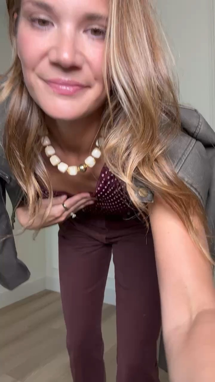 A cute going out top with built in padding so there’s no bra situation to figure out. I love the burgundy with matching denim and a cropped jacket for fall.

M top, 8 tall pants

built in padding top, bra free top, burgundy top, fall going out outfit, burgundy jeans, tall girl outfit, fall fashion, date night outfit, cropped jacket, tall women fashion, stangandco

#LTKootd #LTKTall #LTKSeasonal