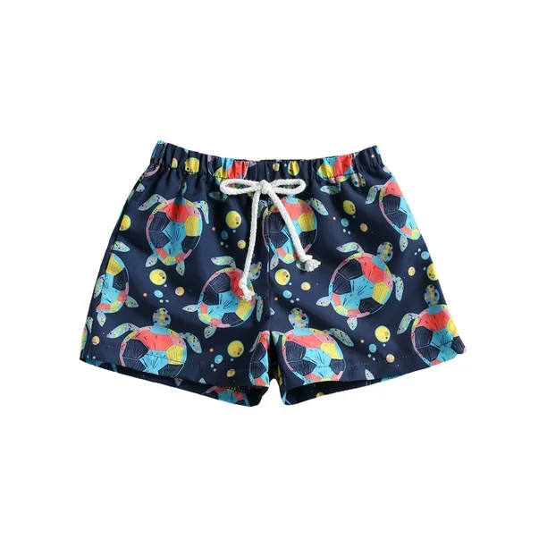 Citgeett Toddler Baby Boy Beach Swim Trunks Shorts Leopard Dinosaur Bathing Suit Swimwear Swimsui... | Walmart (US)