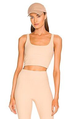 All Access Tempo Ribbed Crop Tank in Candied Ginger from Revolve.com | Revolve Clothing (Global)
