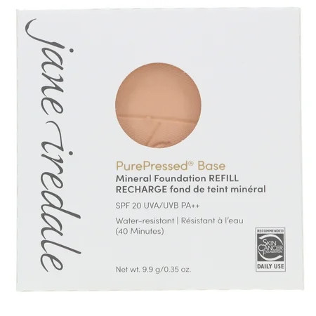 Jane Iredale PurePressed Base Mineral Foundation Refill SPF 20 - Radiant 9.9g/0.35oz | Walmart (US)