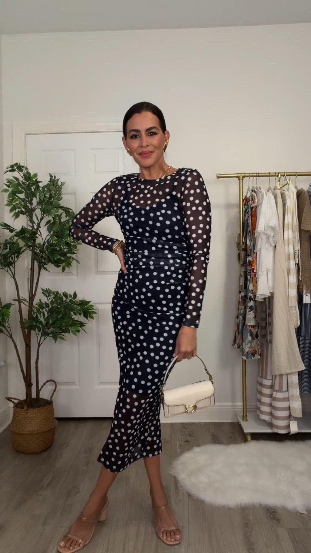 Wearing a size s in both dresses! Shoes are tts. 
I’m 5’7” 130 pounds, usually size S

#LTKSaleAlert #LTKgrwm #LTKSeasonal