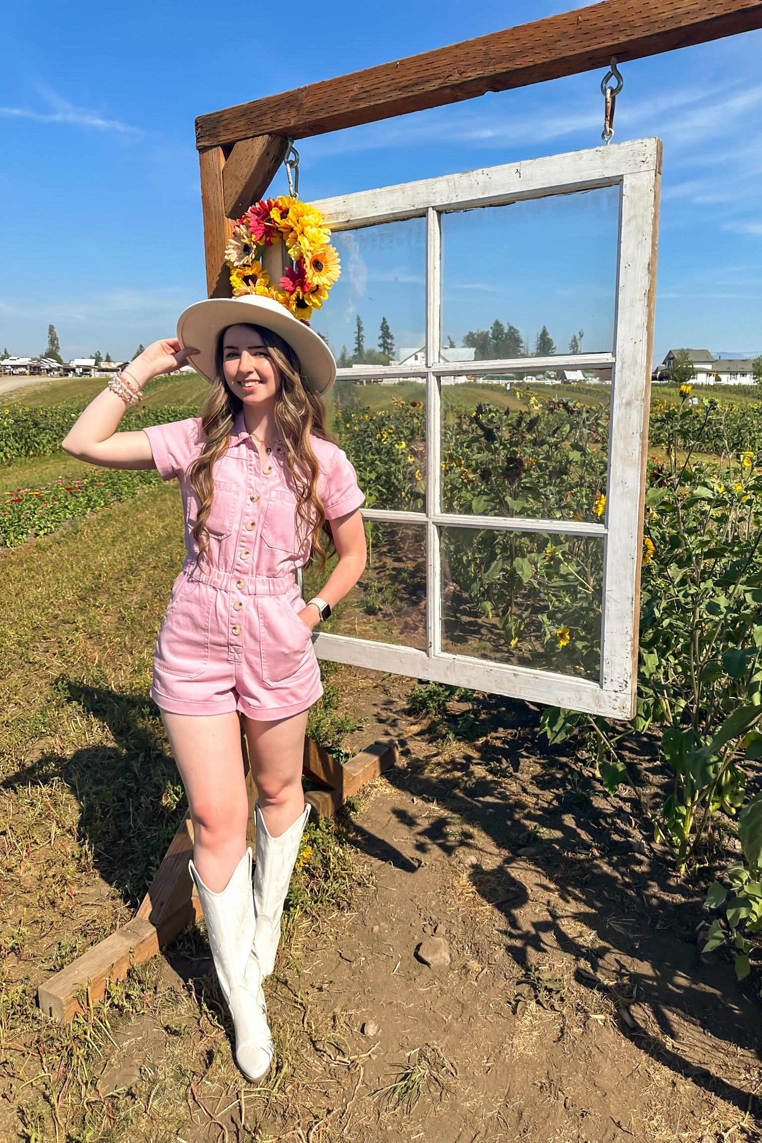 This look is perfect for summer and can be worn into fall with a cute cardigan or flannel on top! White cowboy boots are hot this summer and aren’t going anywhere next season either- wear them with jeans, dresses, skirts, and leggings. This pair of boots fits true to size and is easy to put on and take off with the interior zipper. 

#LTKstyletip #LTKSeasonal #LTKshoecrush