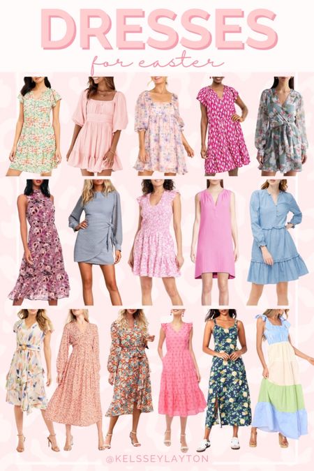 Easter dresses, spring dress, floral dress, mini dress, pink dress

#LTKunder50 #LTKstyletip #LTKsalealert