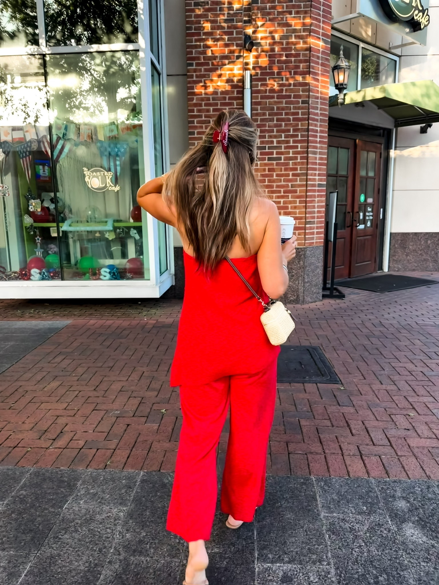 This red set is one of those outfits that looks instantly put together. The color is gorgeous for summer, the fit is easy and comfortable, and it’s perfect for everything from brunch to vacation nights.

matching set, red outfit, summer fashion, vacation outfit, resort wear, wide leg pants, summer style, date night outfit, travel outfit, effortless style, elevated casual, summer wardrobe, outfit inspiration, themominstyle

#LTKootd #LTKOver40 #LTKdayinmylife