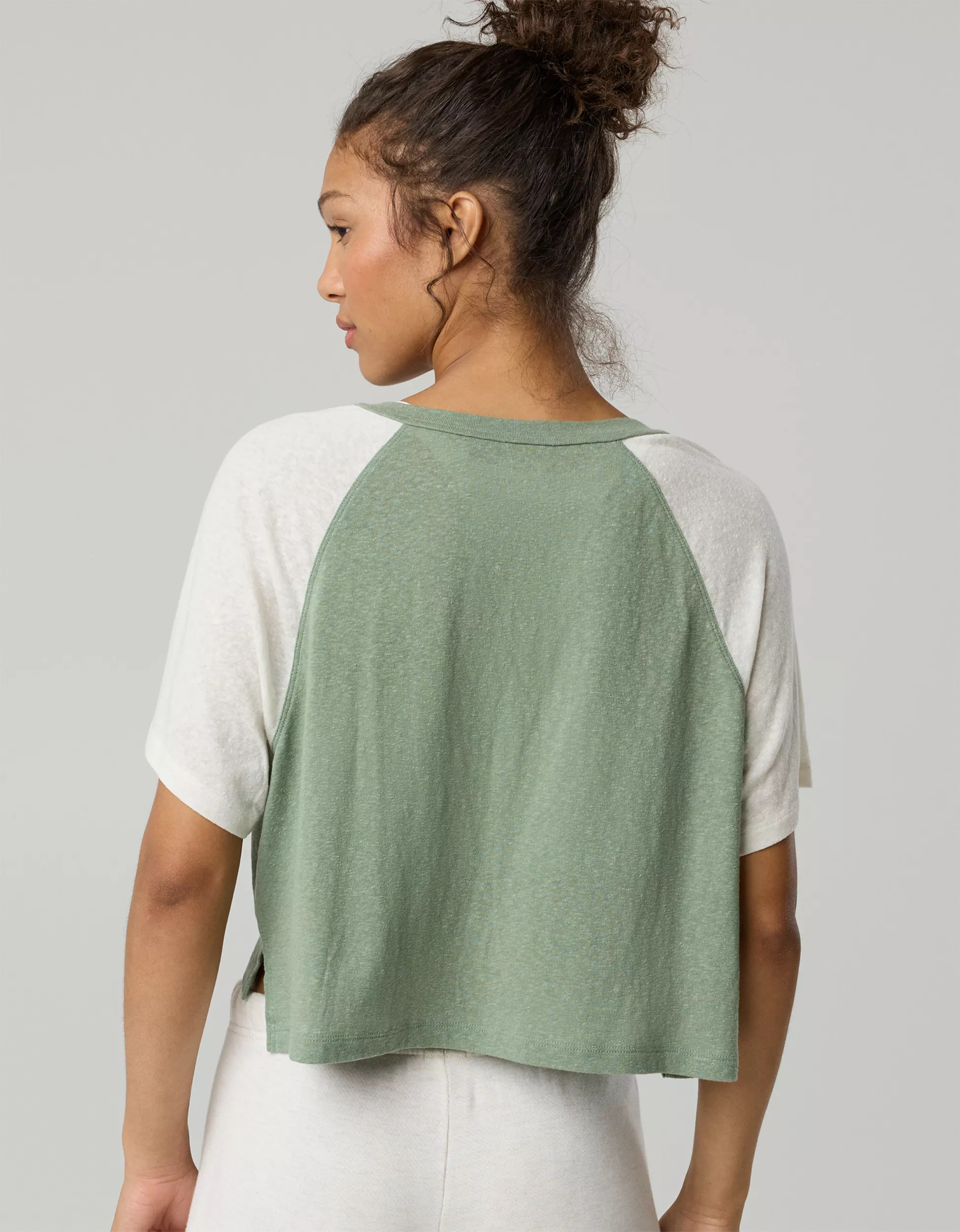 OFFLINE By Aerie Bouncy Cotton Colorblock T-Shirt | Aerie
