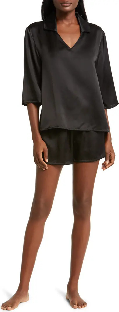 Nordstrom Washable Silk Short Pajamas | Nordstrom | Nordstrom