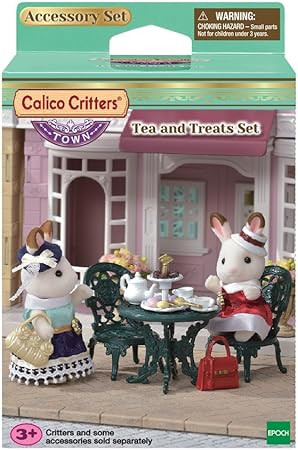 Calico Critters Town Tea and Treats Set - Host Delightful Tea Parties for Your Critters | Amazon (US)