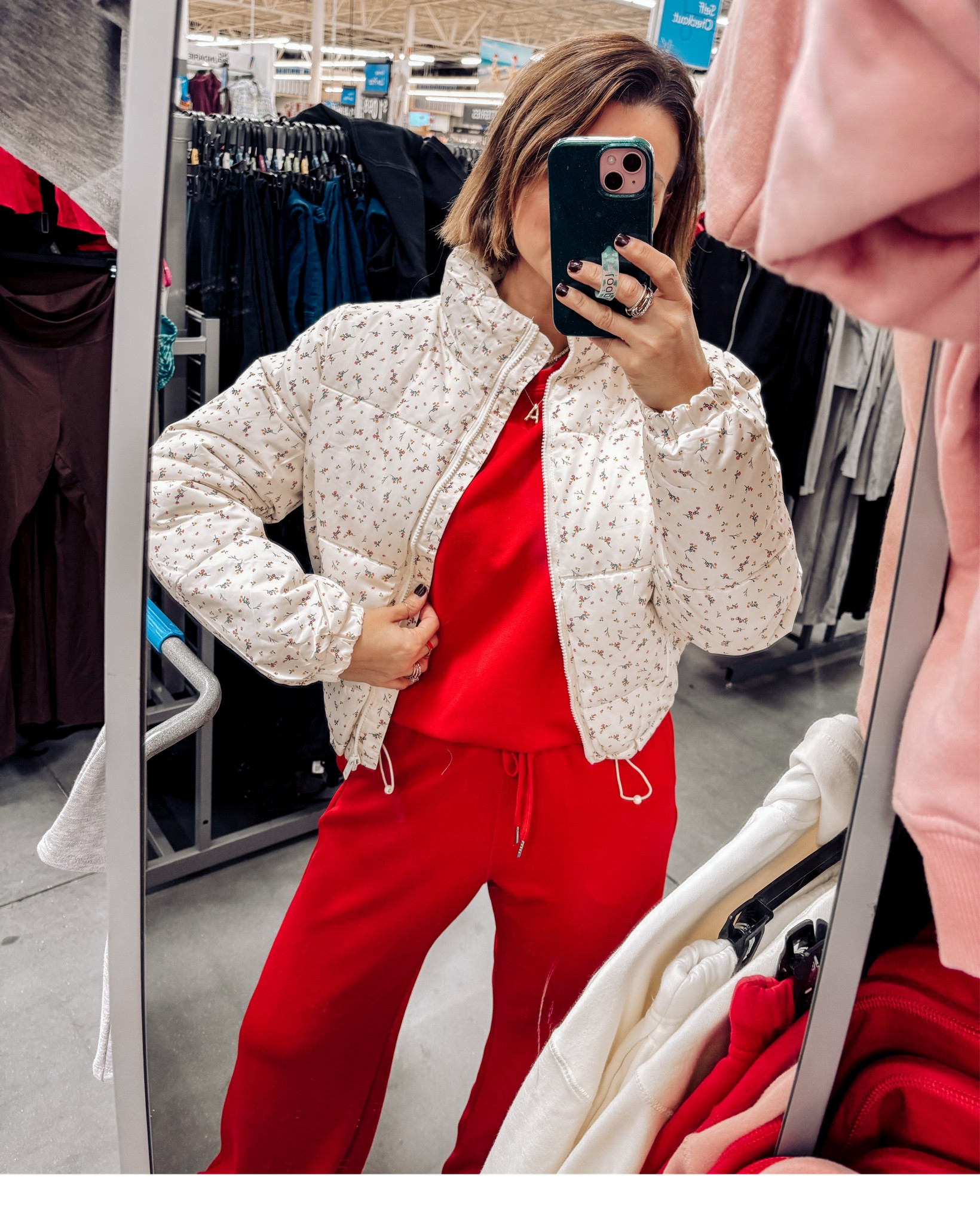 Loving these Walmart puffers! The floral option is so cute, and the black one is a great staple piece 🖤

#LTKSeasonal #LTKgrwm #LTKootd