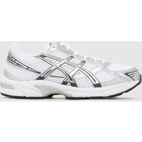 ASICS GEL-1130 Trainers in White & Silver, Size: 7 (EU 41½) | Schuh
