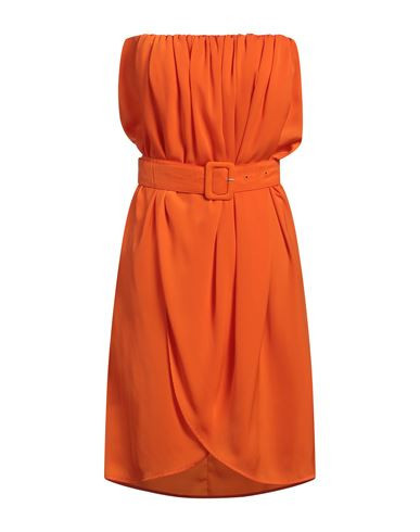 Pinko Woman Midi dress Orange Size 4 Polyester | YOOX (US)