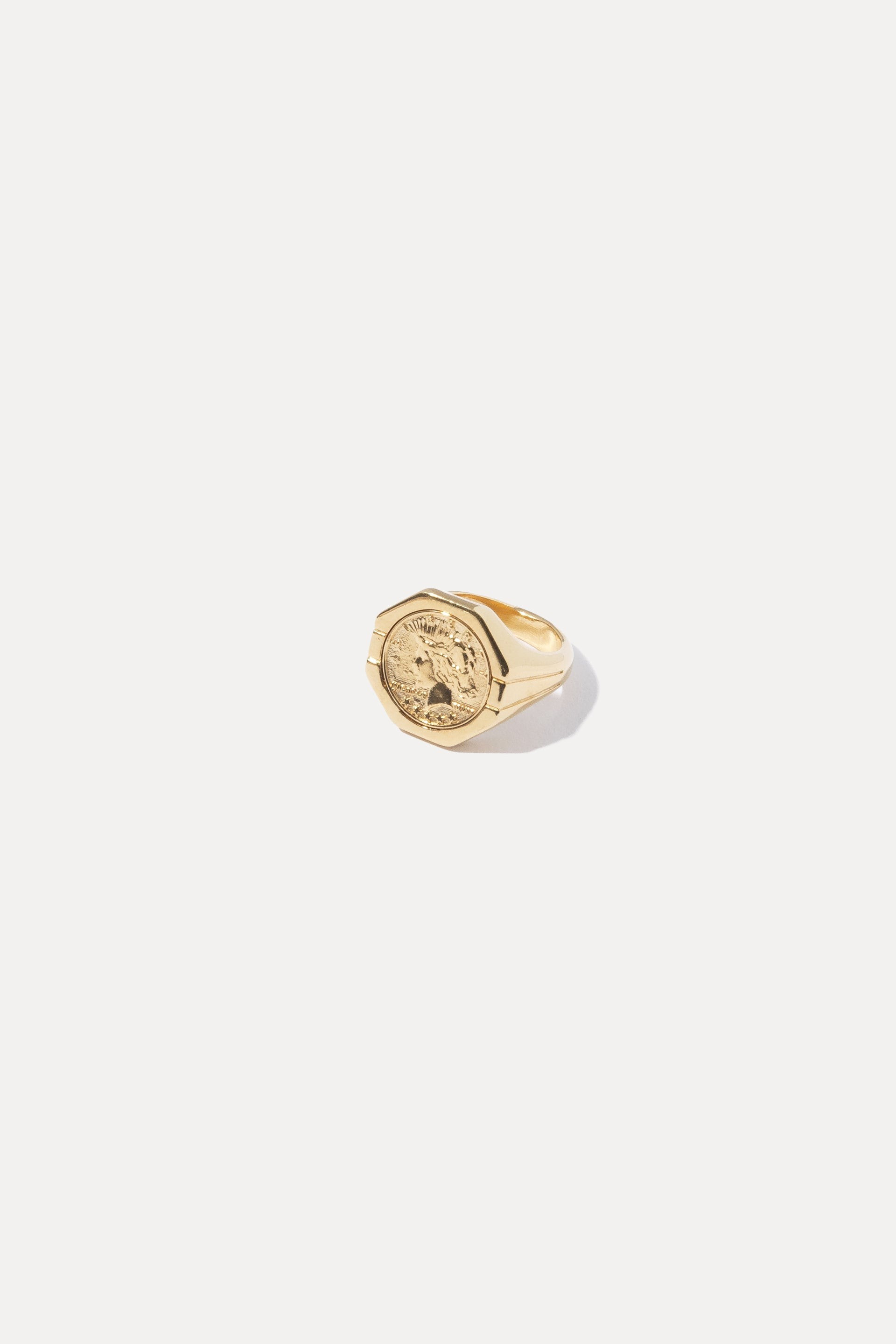 Coin Signet Ring | Miranda Frye Inc.