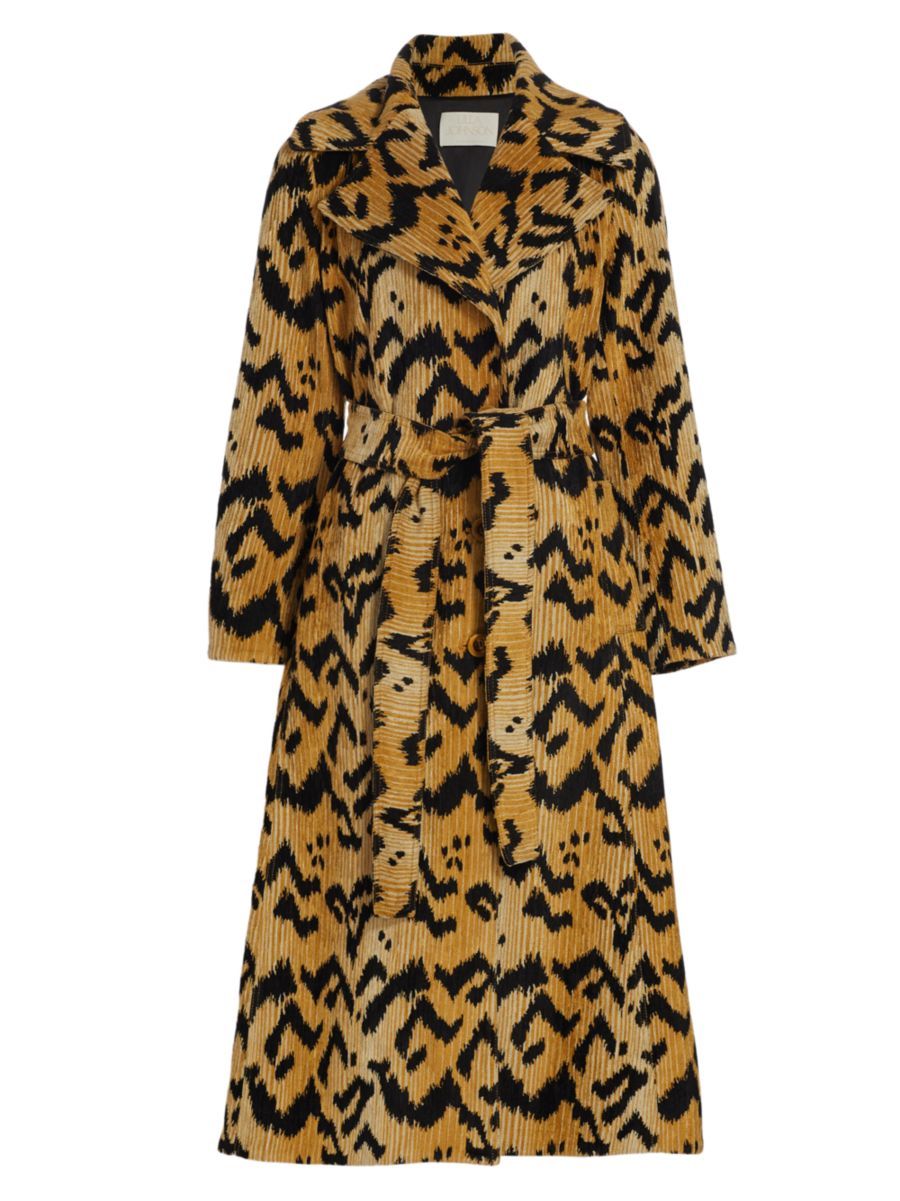Umbra Printed Belted Coat | Saks Fifth Avenue