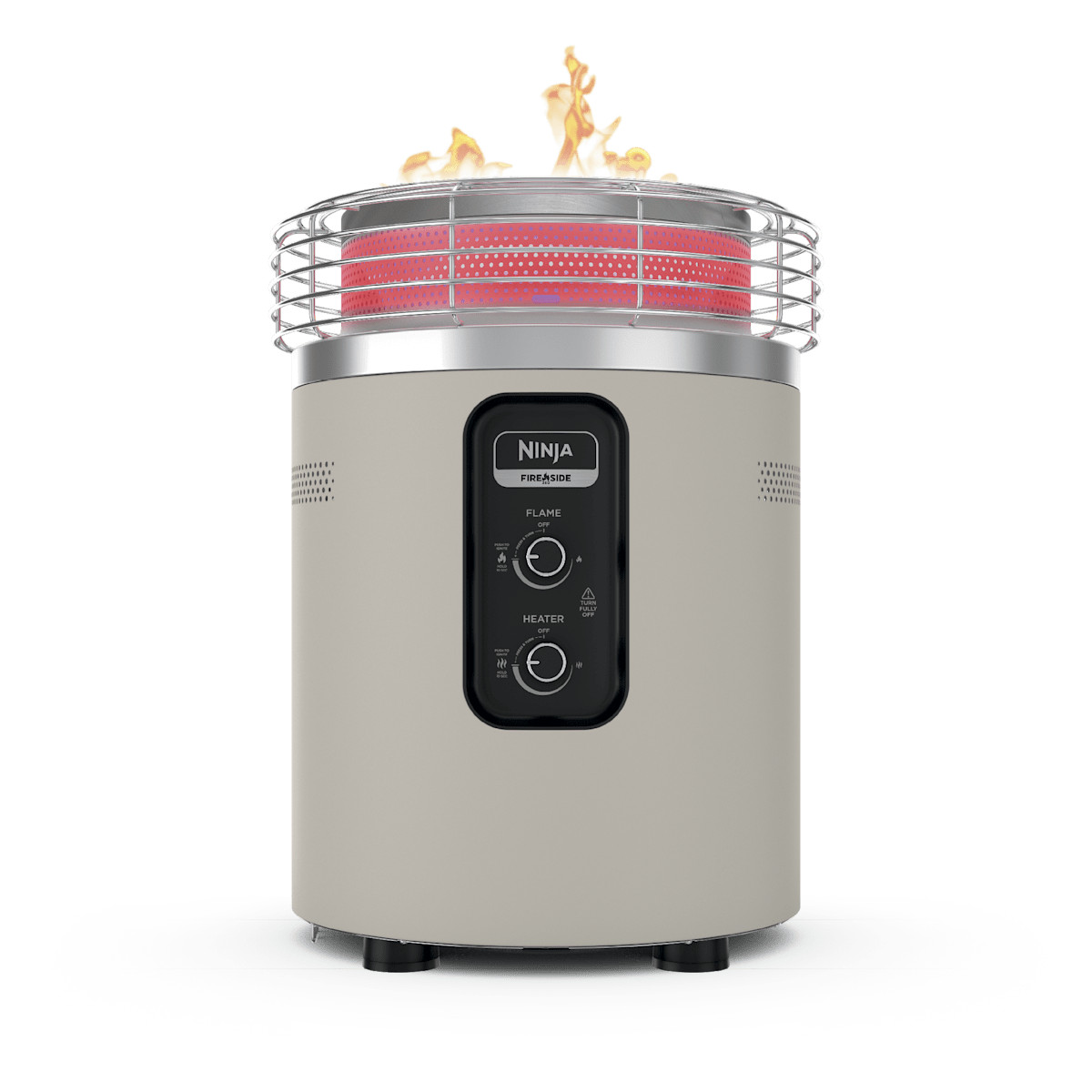 Ninja Fireside360 Fire Pit and Outdoor Heater in Stone | OF101ST | SharkNinja | SharkNinja