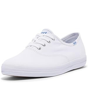 Keds Women's Champion Leather Lace Up Sneaker | Amazon (US)