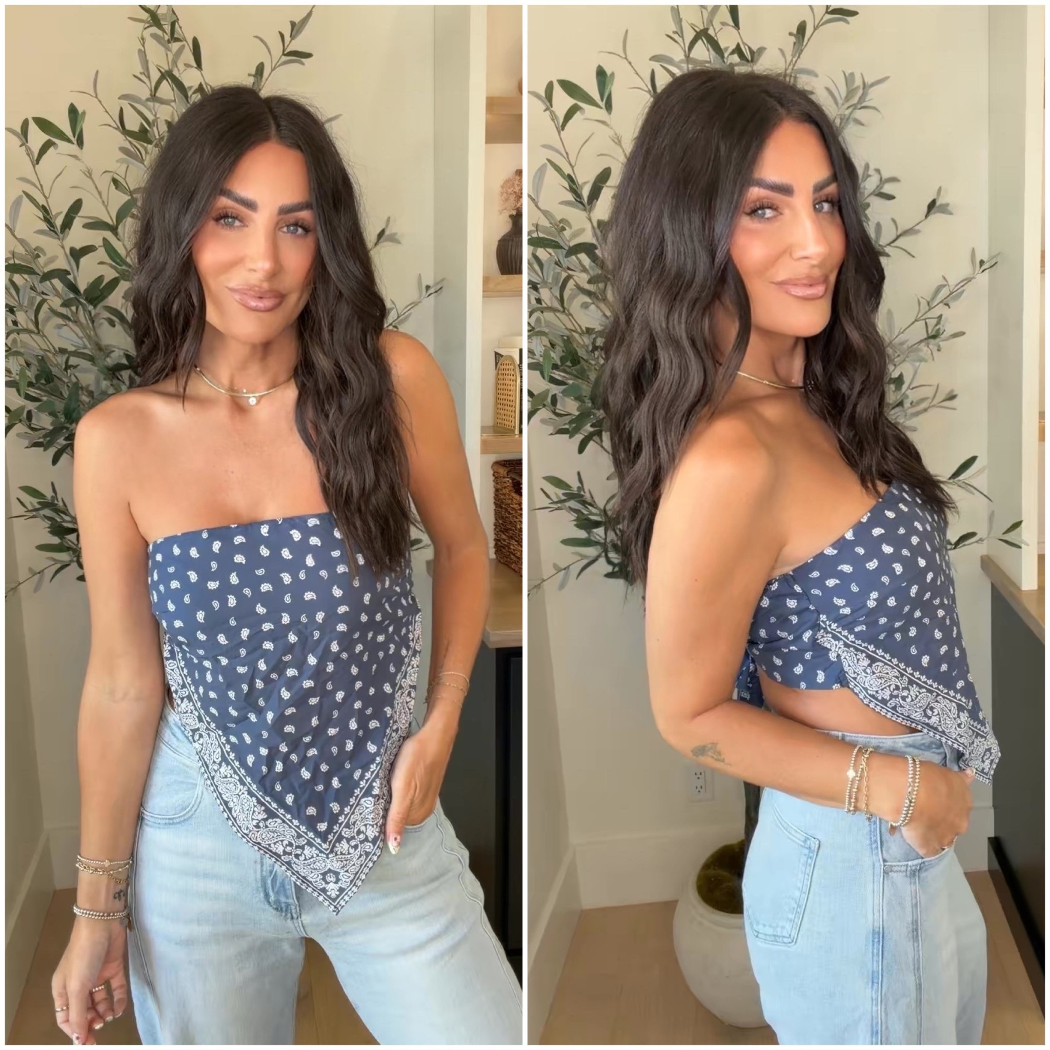 Bandana tops now online. Size small 

#LTKootd #LTKTall #LTKSeasonal