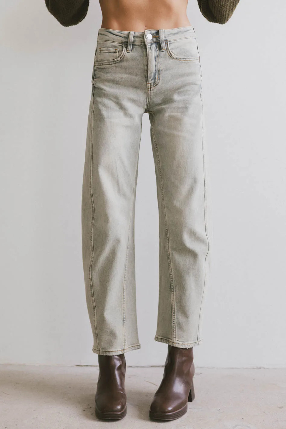 Frenchie Barrel Jean | Böhme US