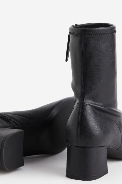 Ankle-high sock boots | H&M (UK, MY, IN, SG, PH, TW, HK)