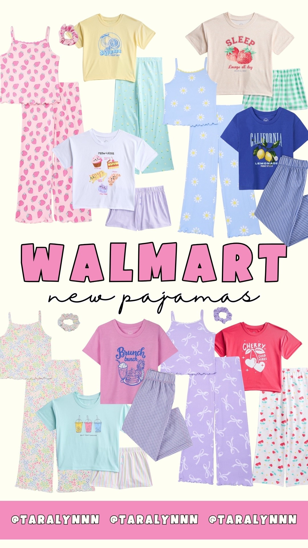 Walmart new pajama styles for girls! ☁️

#walmart #newarrivals #kids #girls #pajamas #spring 

#LTKHome #LTKKids #LTKmorningroutine