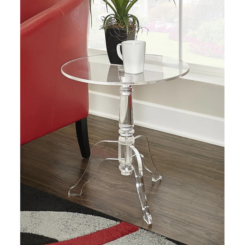 Kreger Pedestal End Table | Wayfair North America