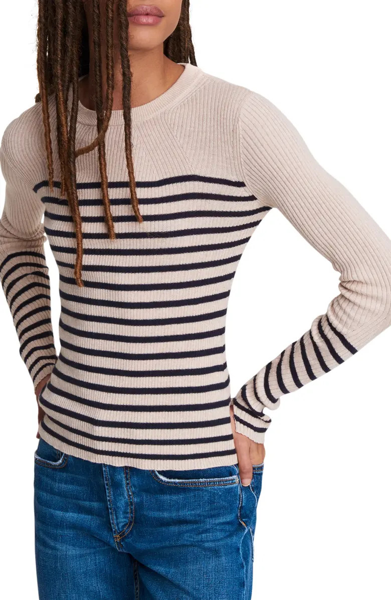 Kate Stripe Cotton & Cashmere SweaterRAG & BONEPrice$295.00FREE SHIPPINGor 3 interest-free paymen... | Nordstrom