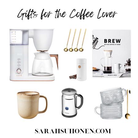 My favorite items in my coffee bar at home and a few items on my list this year!  Every morning I do a dark roast French press with some foam.  #coffeemaker #coffee #coffeebar 

#LTKunder50 #LTKGiftGuide #LTKunder100