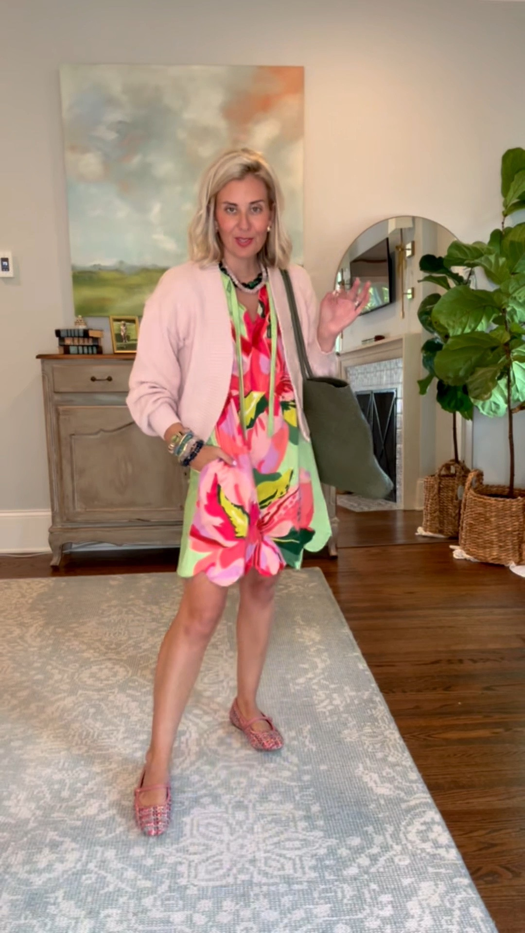 Showing you how I will wear this dress all through fall. 
Dress (on sale) - xs
Cardigan - xs
Mary Jane’s- 7.5 (sized 1/2 down) 

*code Catherine20 at Allie + Bess

#LTKdayinmylife #LTKootd #LTKmomlife