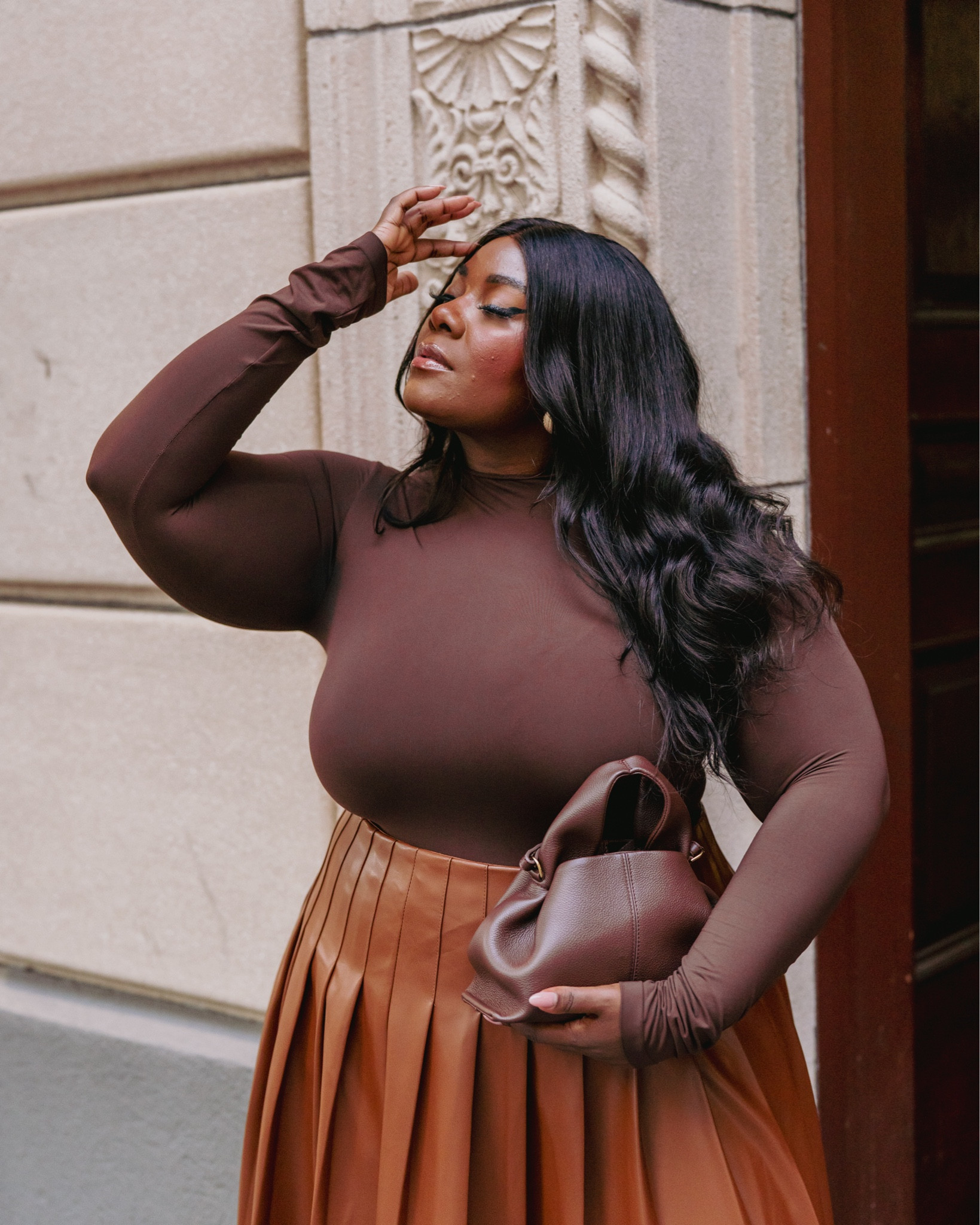 more pre fall fashion from Walmart is here! Get ready to see lots of bodysuits in different fabrics and faux leather everything. 

Size XXL/20 in everything 🤎

@walmart #walmartfashion @walmartfashion #walmartpartner  

#LTKStyleTip #LTKPlusSize #LTKFindsUnder50