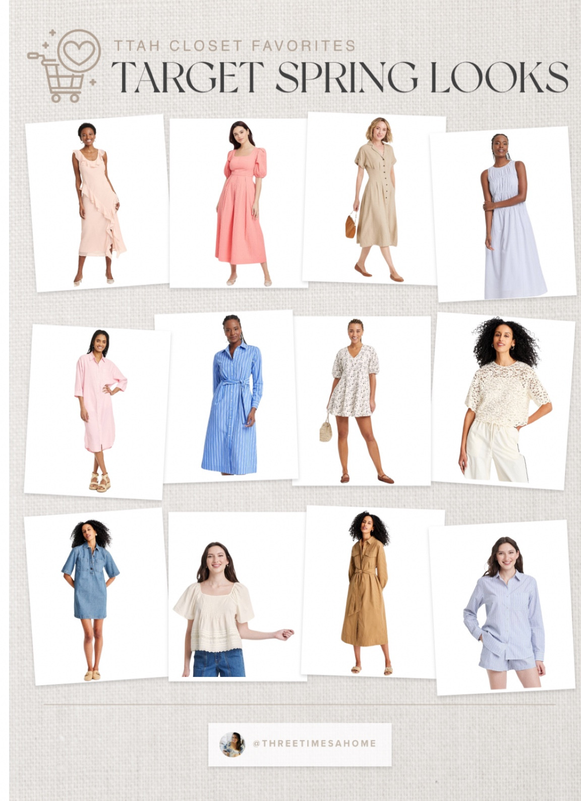 New target dresses and tops for spring 

#LTKMidsize #LTKFindsUnder50 #LTKStyleTip