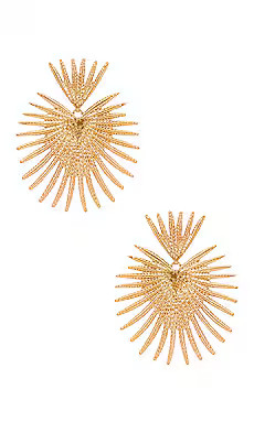 SHASHI Throne Earring in Gold from Revolve.com | Revolve Clothing (Global)