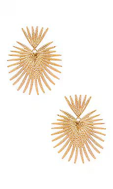 SHASHI Throne Earring in Gold from Revolve.com | Revolve Clothing (Global)