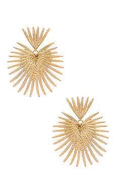 SHASHI Throne Earring in Gold from Revolve.com | Revolve Clothing (Global)