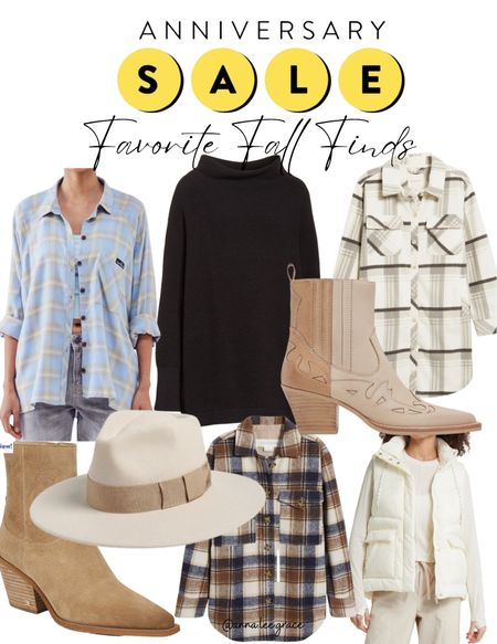 Fall finds from the Nordstrom anniversary sale! Nsale finds, booties, shacket 

#LTKxNSale #LTKstyletip #LTKunder100