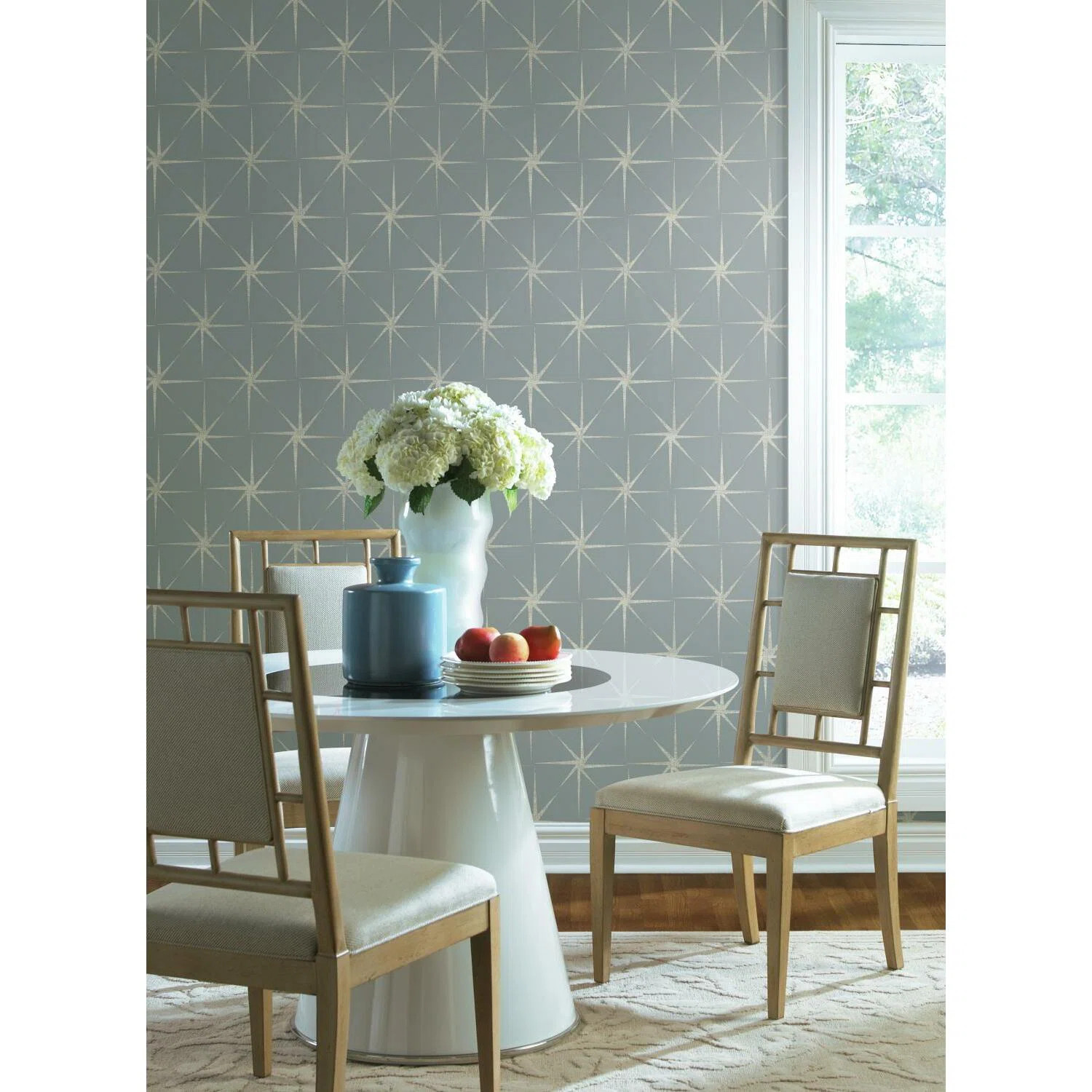 Evening Star Geometric Double Roll | Wayfair North America